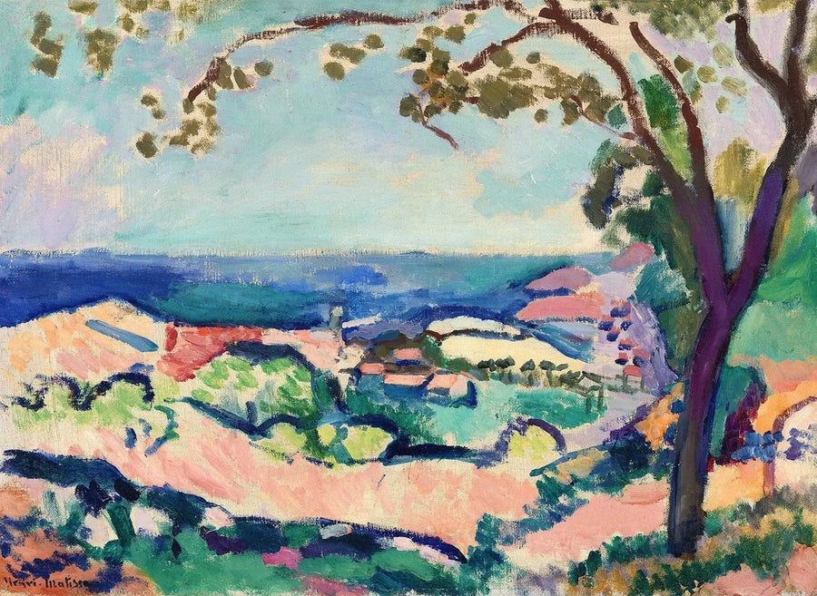 Morze widziane z Collioure - Henri Matisse