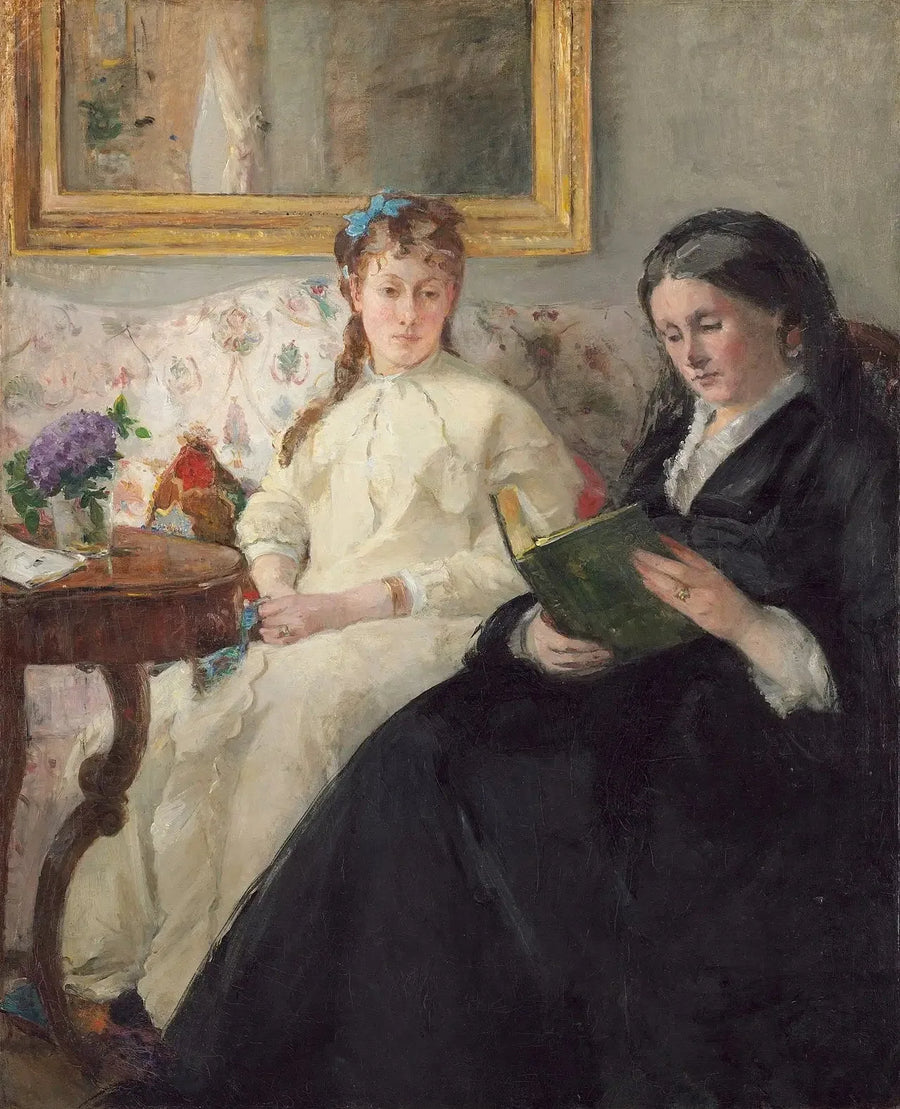 Matka i siostra artysty - Berthe Morisot