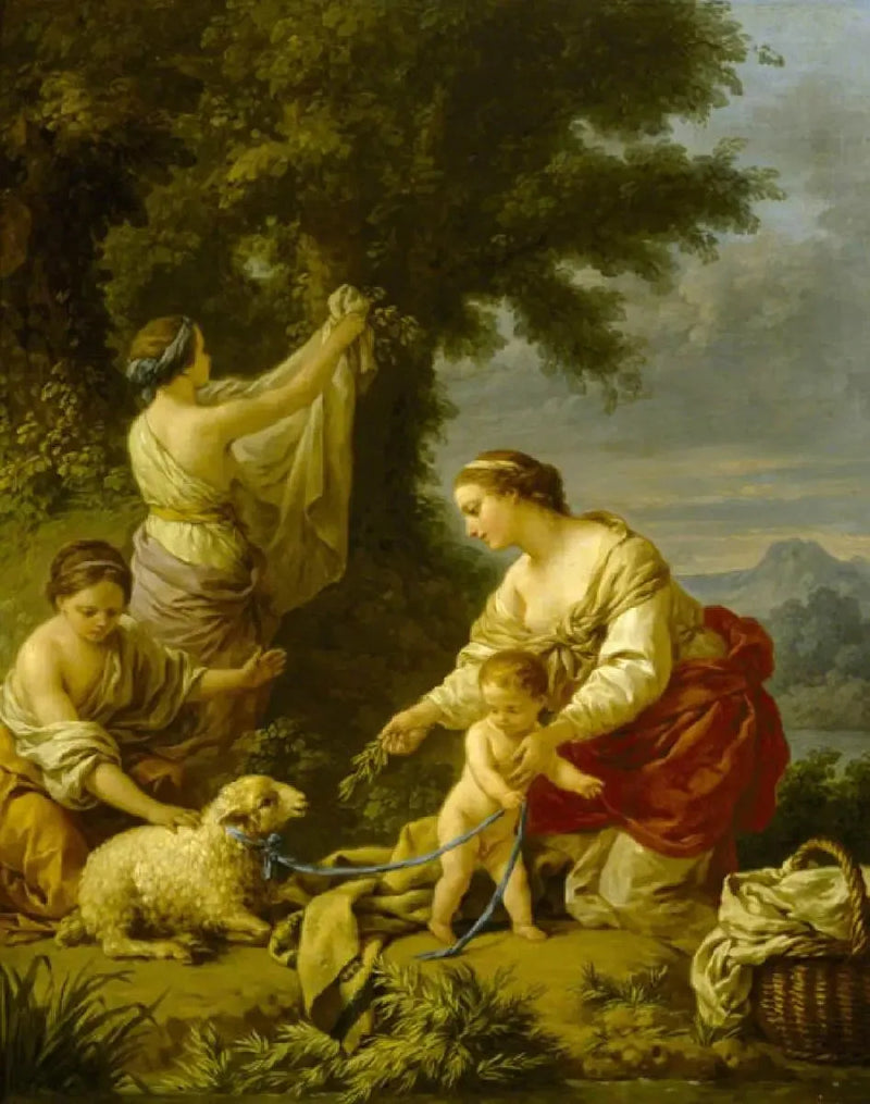 Litościwa matka - Louis Jean François Lagrenée