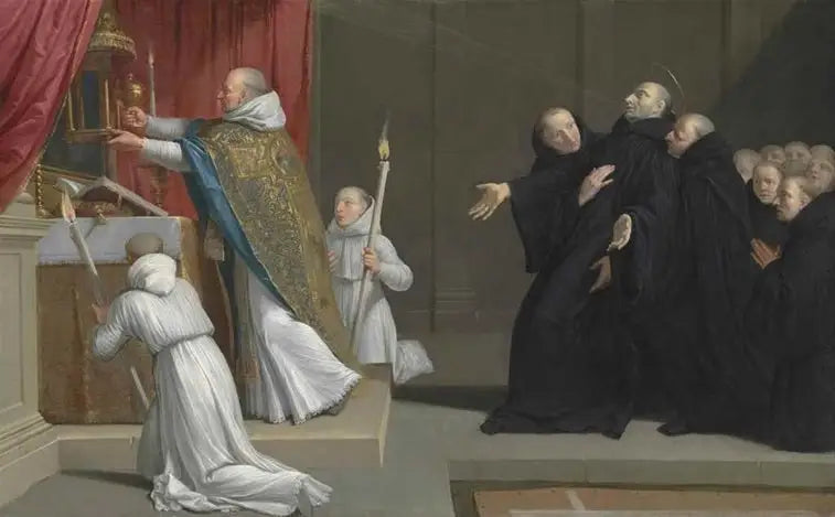 Msza Święta św. Benedykta - Philippe de Champaigne