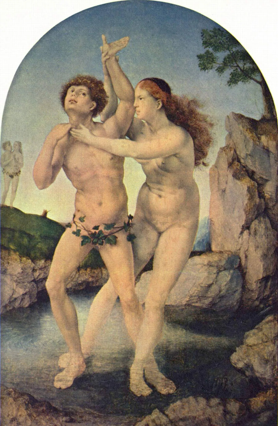 Metamorfoza Hermafrodyt i Salmakis - Jan Gossaert