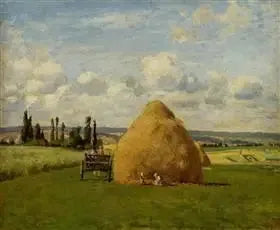 Młyn, Pontoise - Camille Pissarro
