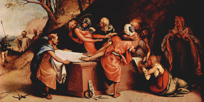 Złożenie do grobu Chrystusa (Lotto) - Lorenzo Lotto
