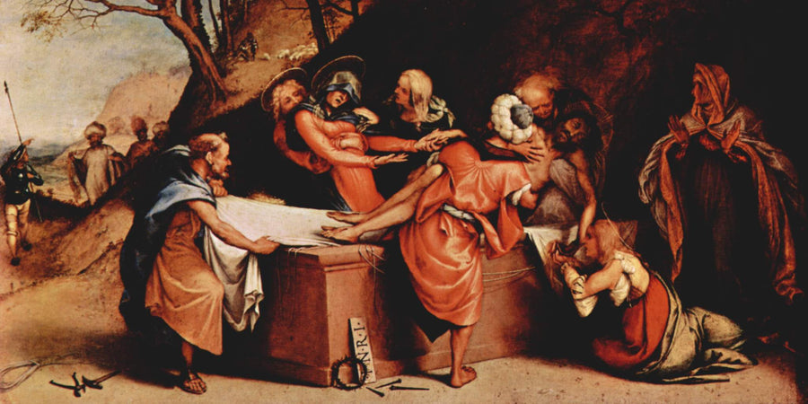 Złożenie do grobu Chrystusa (Lotto) - Lorenzo Lotto