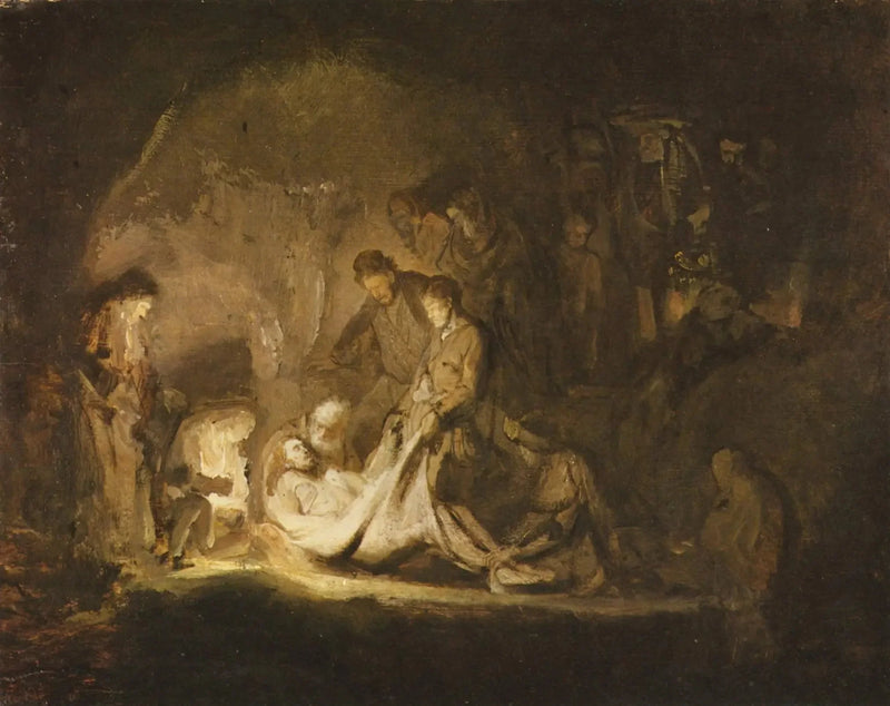Złożenie do grobu Chrystusa - Rembrandt
