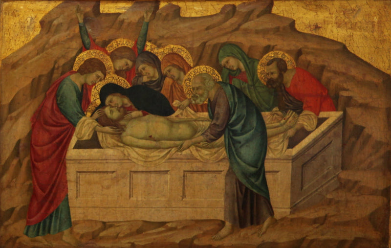Złożenie do grobu Chrystusa - Ugolino di Nerio