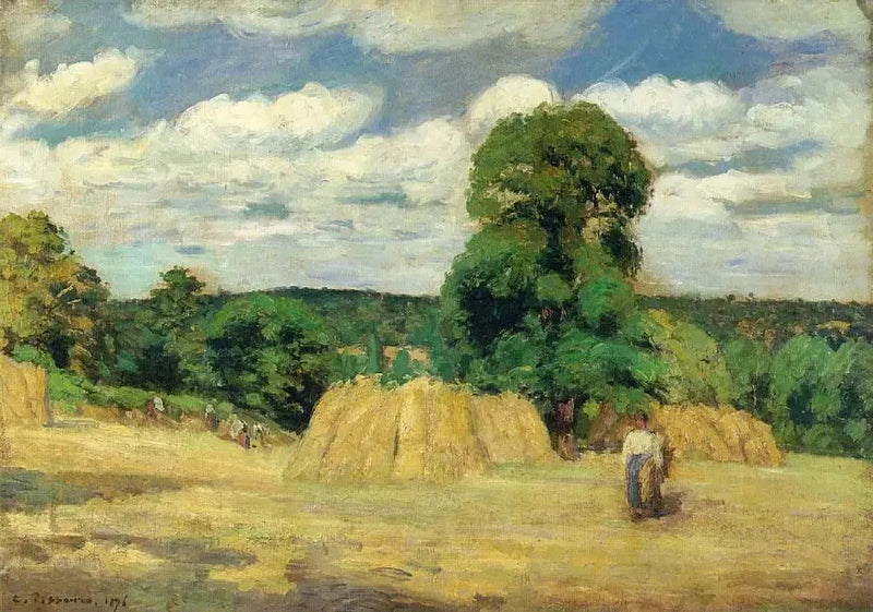 Żniwa - Camille Pissarro