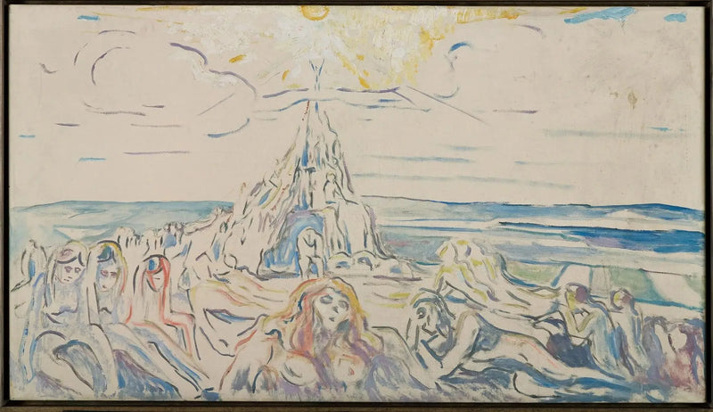 Ludzka góra - Edvard Munch
