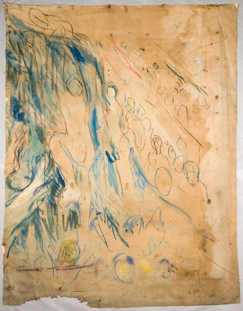 Ludzka góra: górna prawa część - Edvard Munch