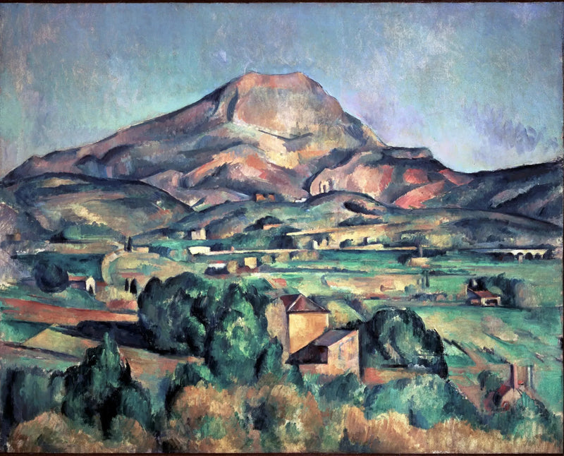 Góra Sainte-Victoire widziana z Bellevue - Paul Cézanne