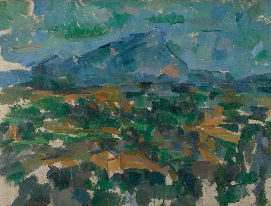 Góra Sainte-Victoire widziana z Lauves - Paul Cézanne