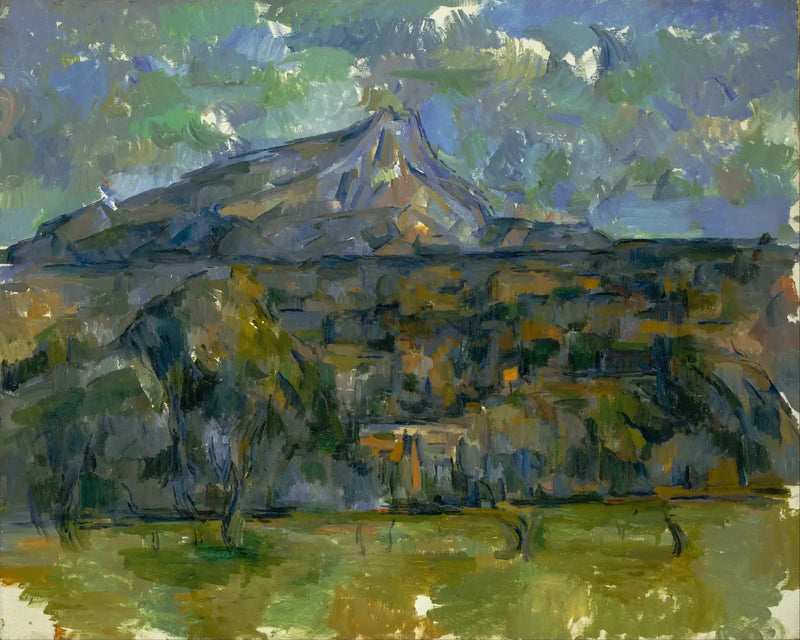 Góra Sainte-Victoire widziana z Lauves - Paul Cézanne