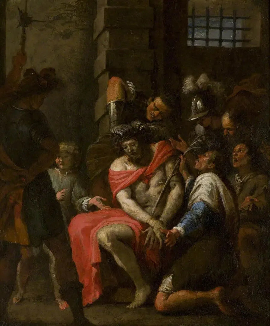 Kpiący się Chrystus - Antoine van Dyck