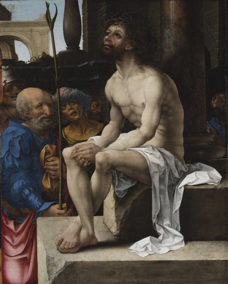 Kpięta Chrystusa - Jan Gossaert