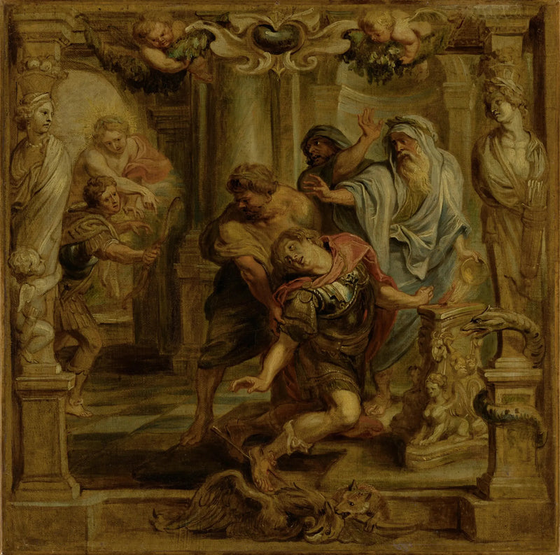Śmierć Achillesa - Peter Paul Rubens