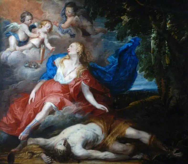 Śmierć Adonisa - Antoine van Dyck