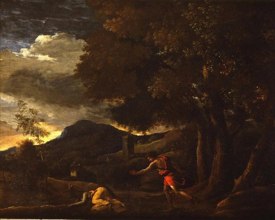 Śmierć Eurydyki - Nicolas Poussin