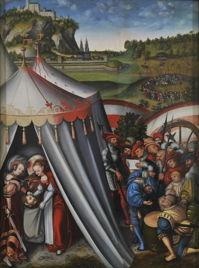 Śmierć Holofernesa - Lucas Cranach Starszy