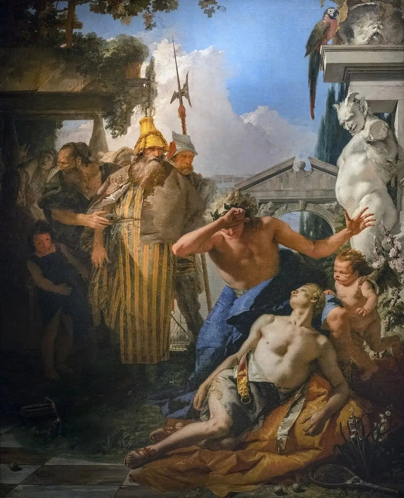 Śmierć Hyacinta - Giovanni Battista Tiepolo