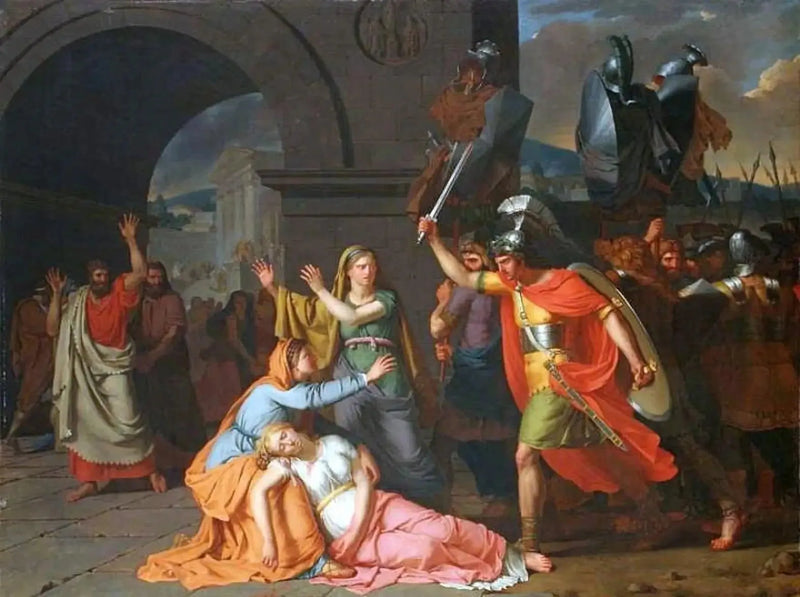 Śmierć Camille - Anne-Louis Girodet