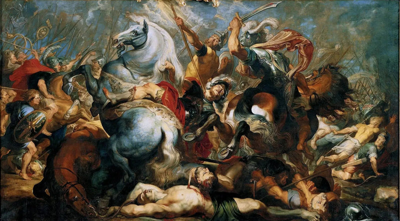 Śmierć Decjusza Musa - Peter Paul Rubens