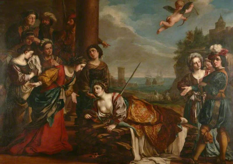 Śmierć Dydony - Guercino