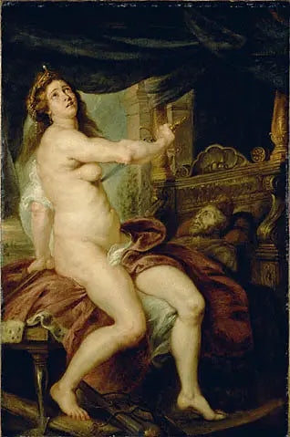 La Mort de Didon - Peter Paul Rubens image 1 reproduction artisanale de tableau