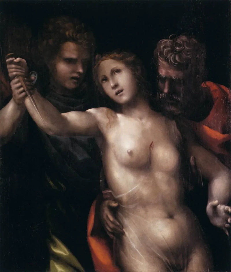 Śmierć Lucretii - Il Sodoma (Giovanni Antonio Bazzi)