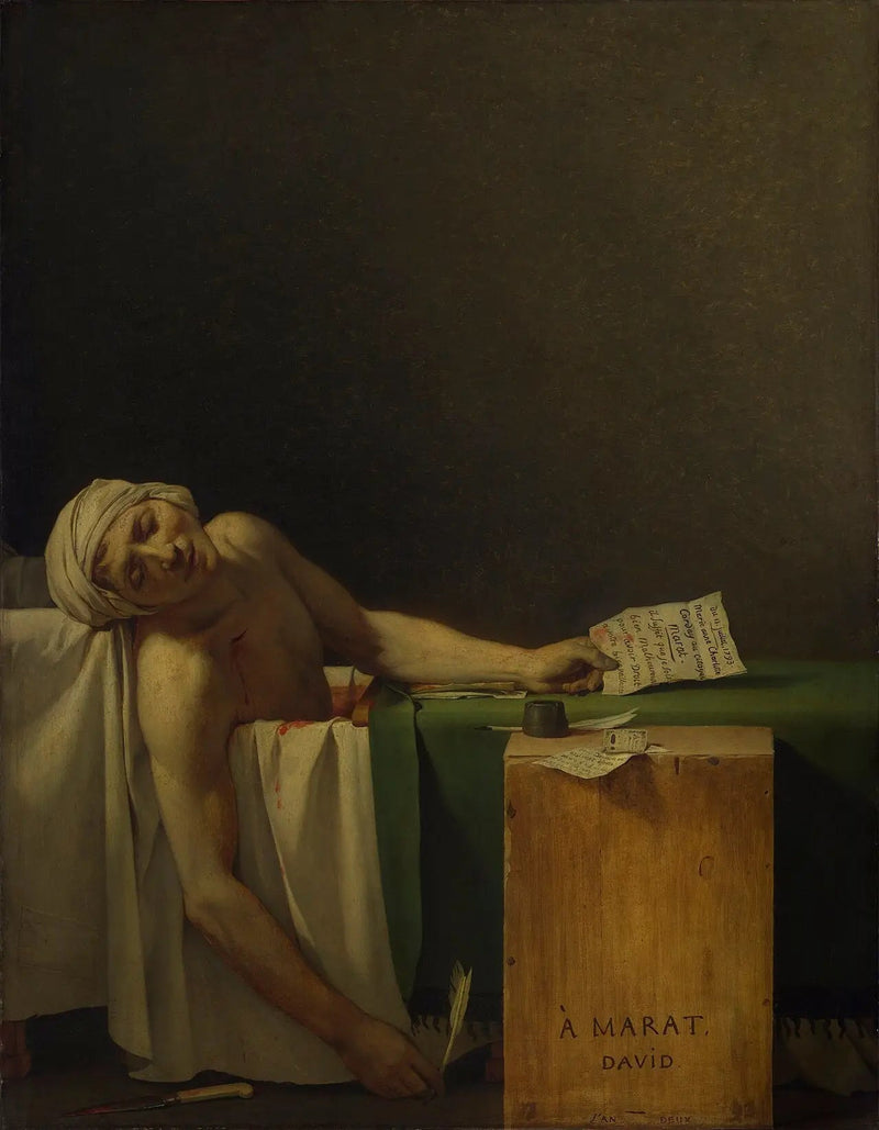 Śmierć Marata - Jacques-Louis David