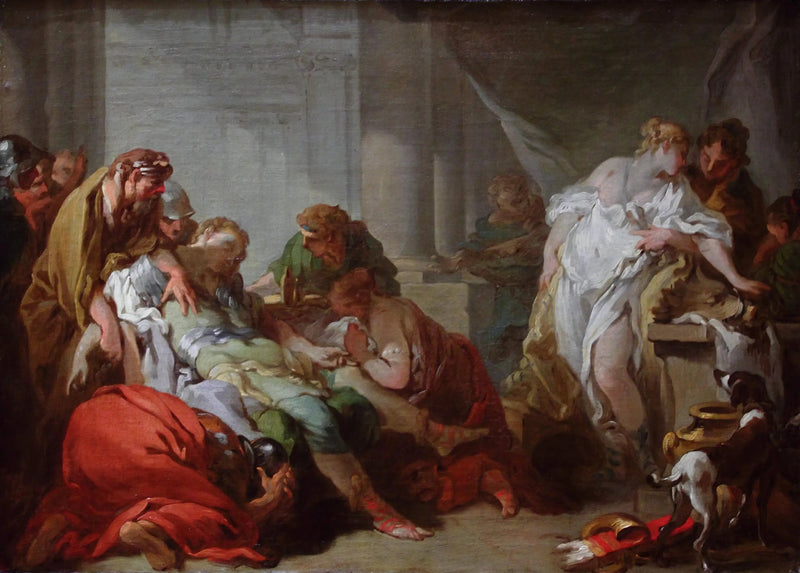 Śmierć Meleagera - François Boucher