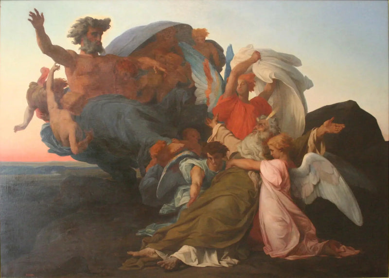Śmierć Mojżesza - Aleksander Cabanel