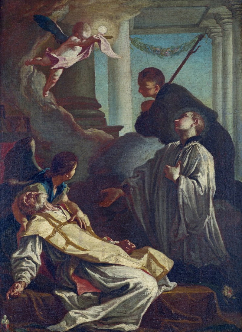 Śmierć świętego Andrzeja Avellino - Giovanni Battista Piazzetta
