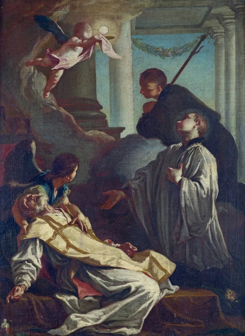 Śmierć świętego Andrzeja Avellino - Giovanni Battista Piazzetta