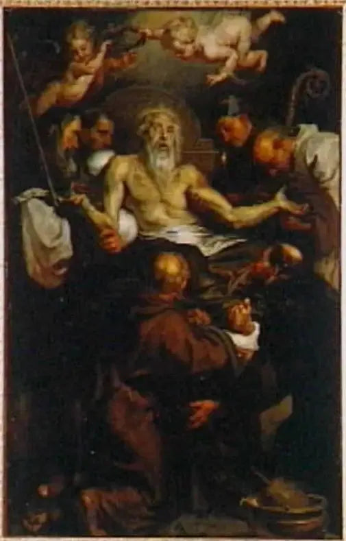 Śmierć świętego Antoniego opata - Peter Paul Rubens