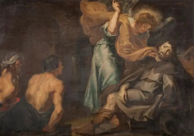 Śmierć Świętego Rocha (retabul Świętego Rocha) - Peter Paul Rubens
