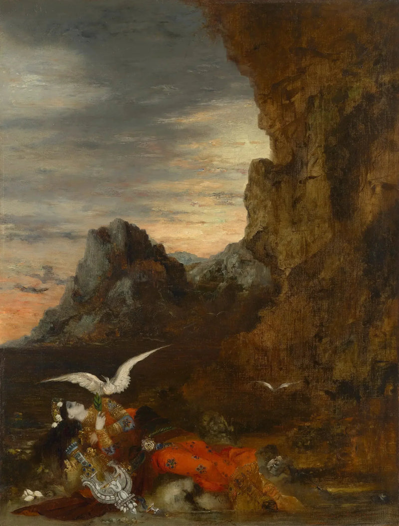 Śmierć Sapho - Gustave Moreau