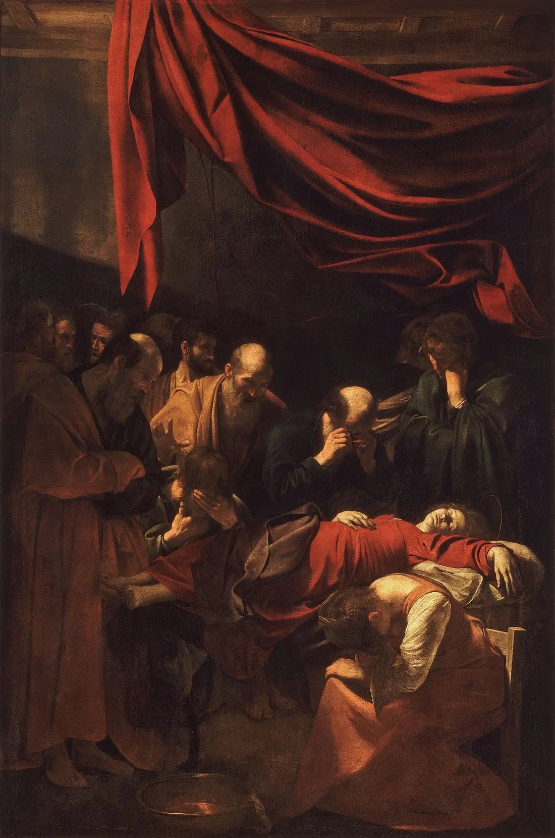 Śmierć Dziewicy - Caravaggio