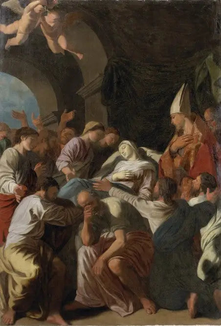 Śmierć Maryi - Nicolas Poussin
