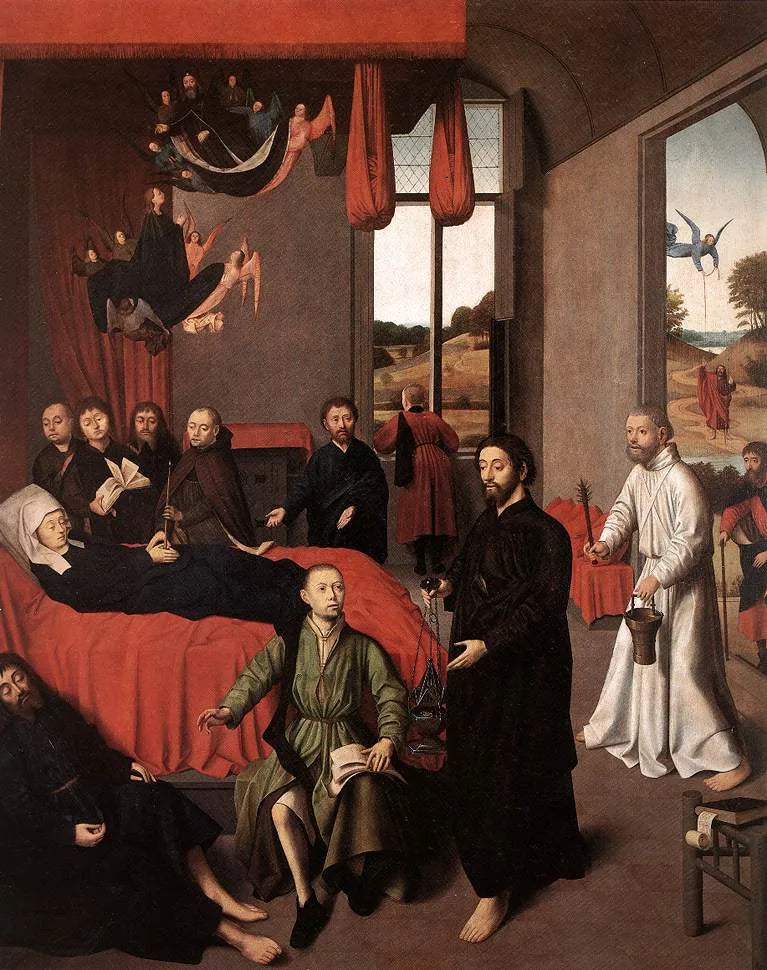 Śmierć Marii - Petrus Christus