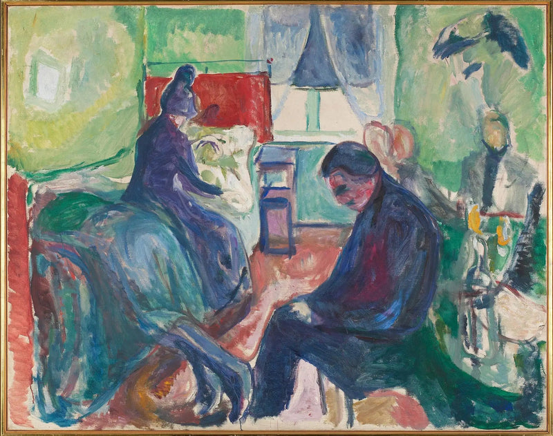 Śmierć Cyganina - Edvard Munch