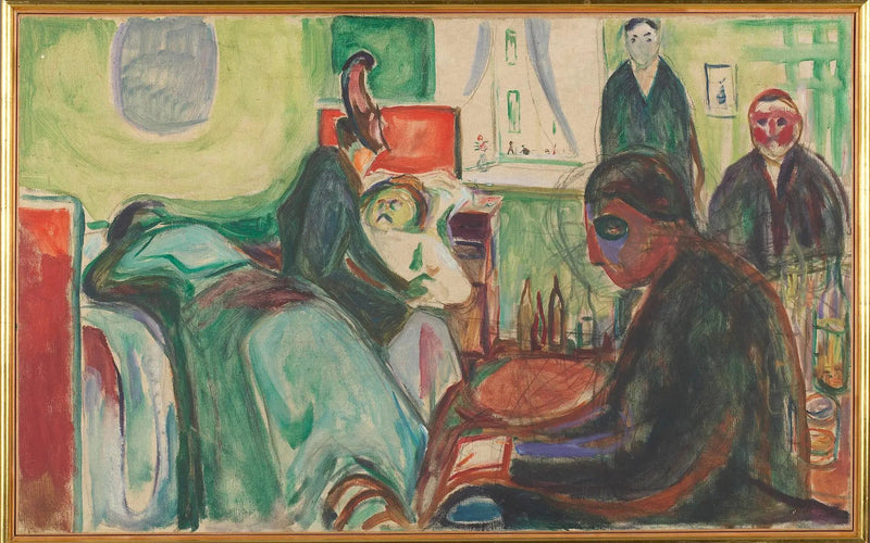 Śmierć Cyganina - Edvard Munch