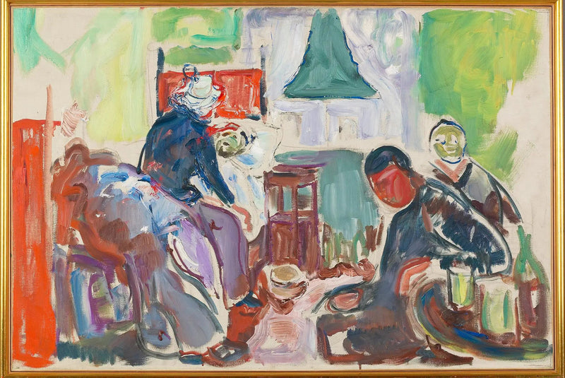 Śmierć Cyganina - Edvard Munch