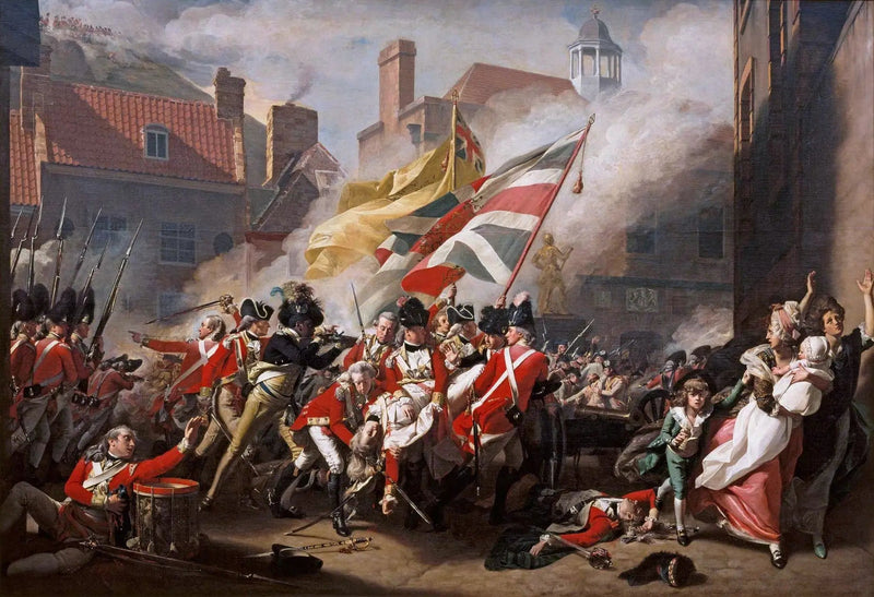Śmierć majora Peirsona, 6 stycznia 1781 - John Singleton Copley