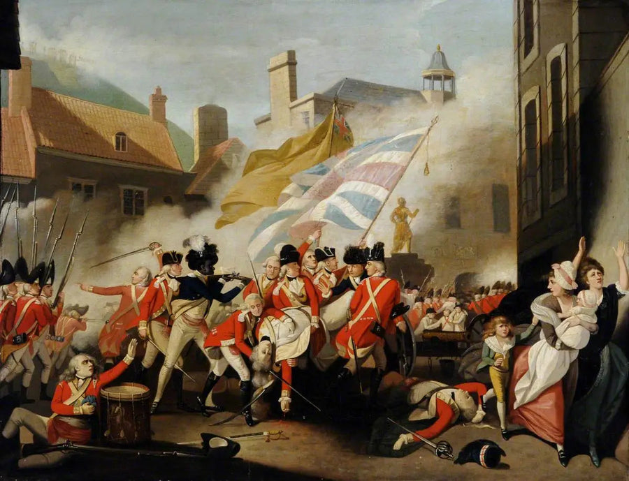 Śmierć majora Peirsona, 6 stycznia 1781 - John Singleton Copley