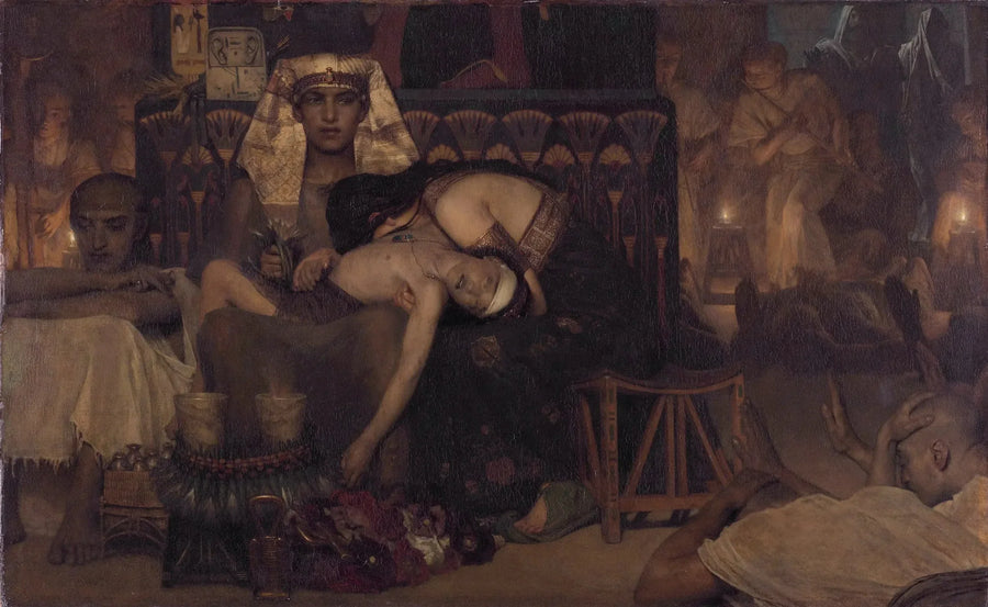 Śmierć pierworodnego Faraona - Lawrence Alma-Tadema