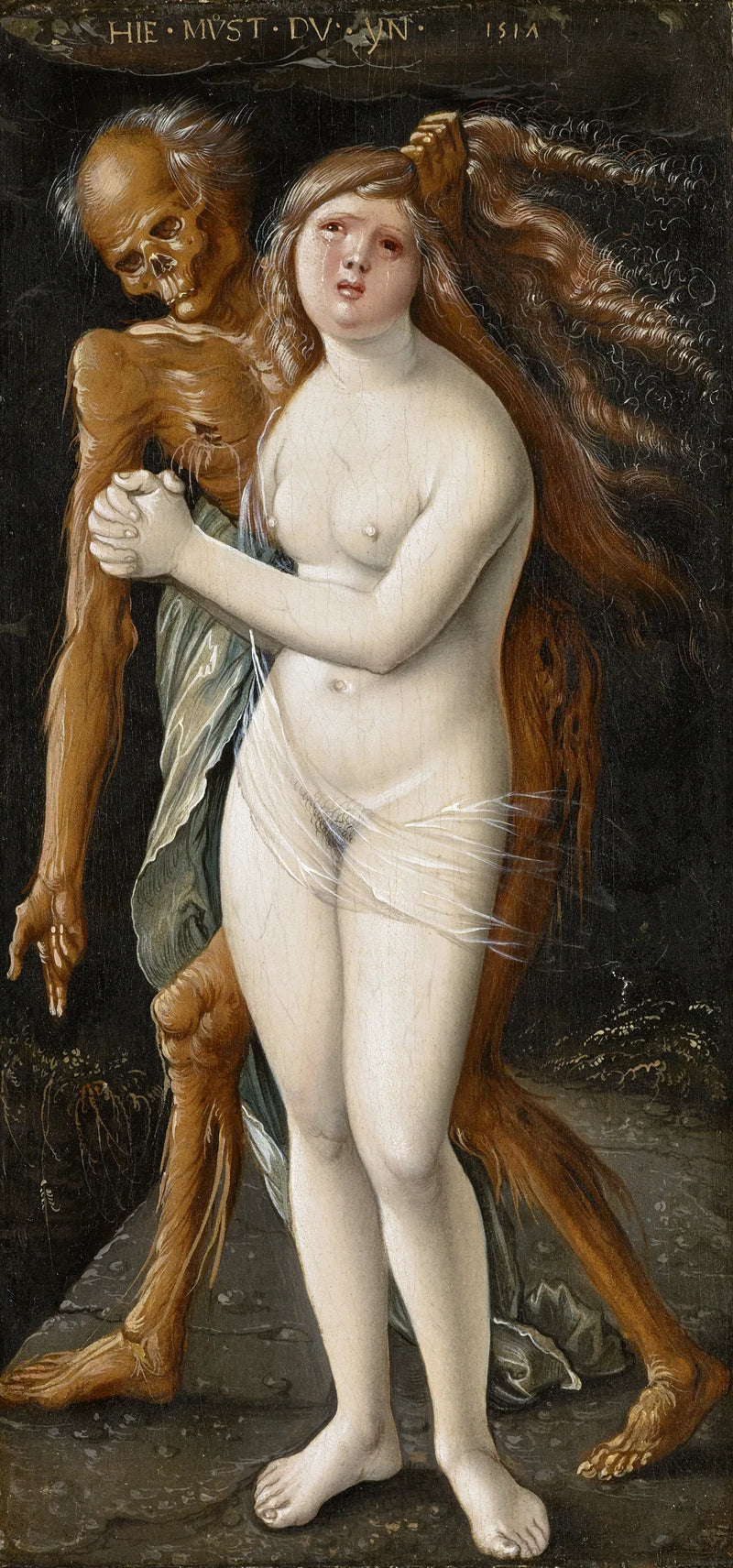 Śmierć i młoda dziewczyna (Baldung) - Hans Baldung Grien