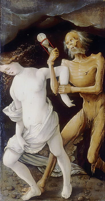 Śmierć ściga młodą dziewczynę - Hans Baldung Grien
