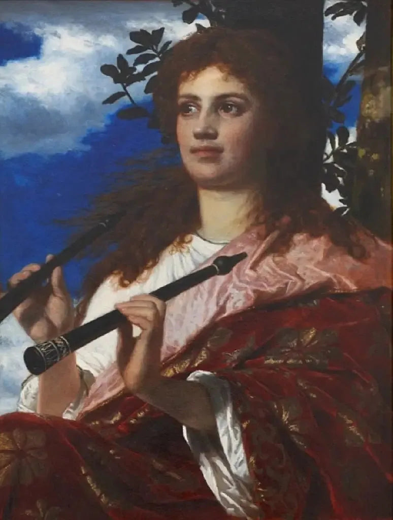 Muza Anakreona - Arnold Böcklin