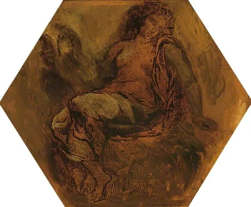Muza Orfeusza - Eugène Delacroix