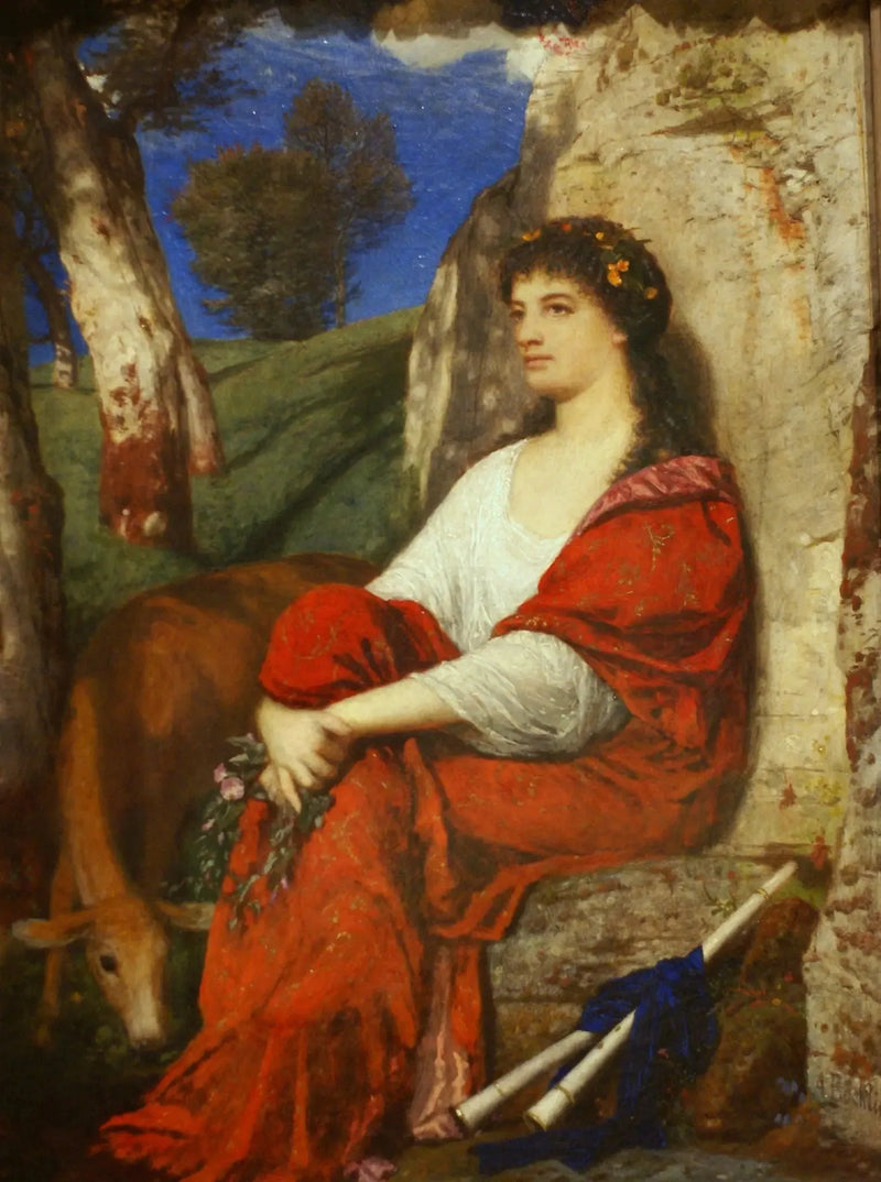 Muza Euterpe - Arnold Böcklin